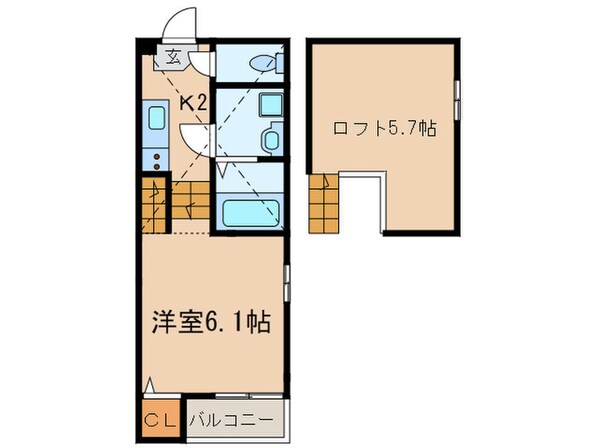 La Irisの物件間取画像